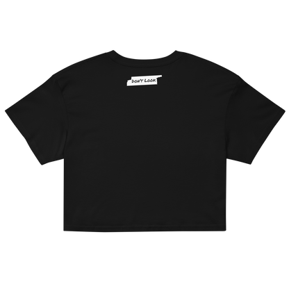 INTO MY WEB WOMEN'S CROP TOP