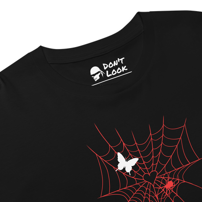 INTO MY WEB WOMEN'S CROP TOP